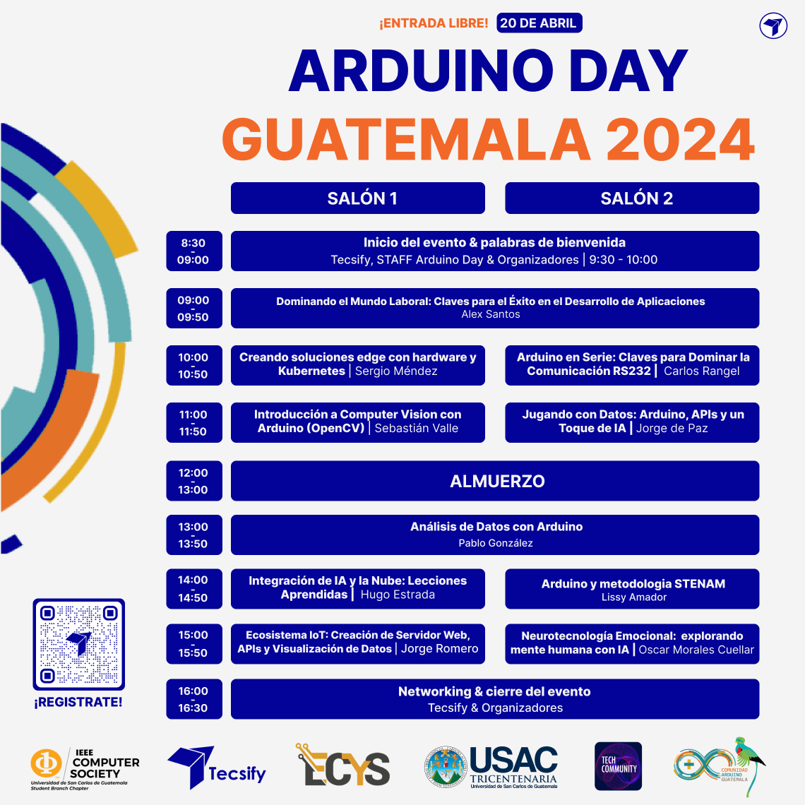 Agenda Arduino Day