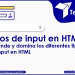 Tipos de input en HTML