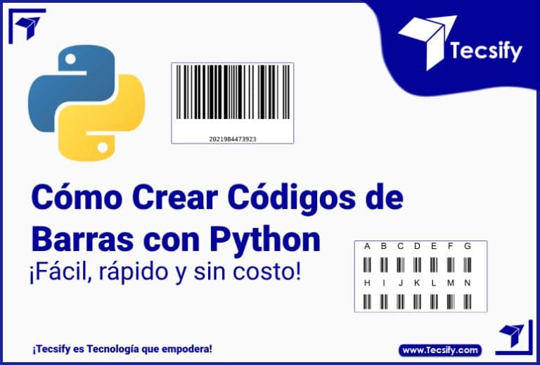 Como Crear Códigos de Barras con Python por Tecsify